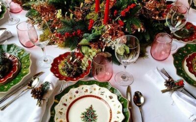 Consejos de como decorar la mesa en navidad