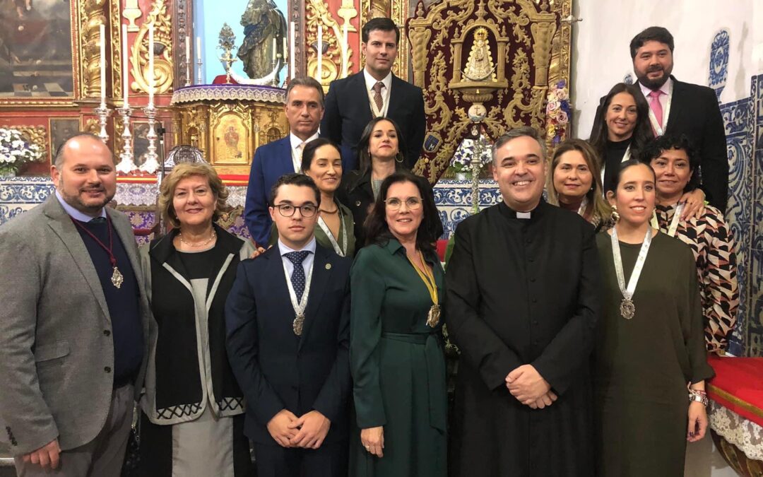 Rafaela Gómez toma posesión como nueva hermana mayor de la Hermandad del Rocío de Arcos
