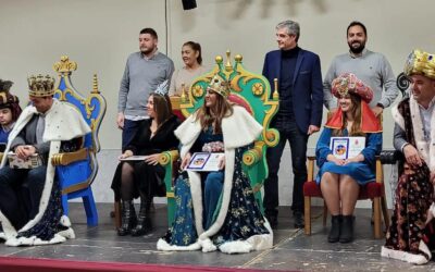 Coronados los Reyes Magos de Oriente