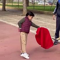 El pequeño Cayetano quiere ser, ‘el mejor torero del mundo’