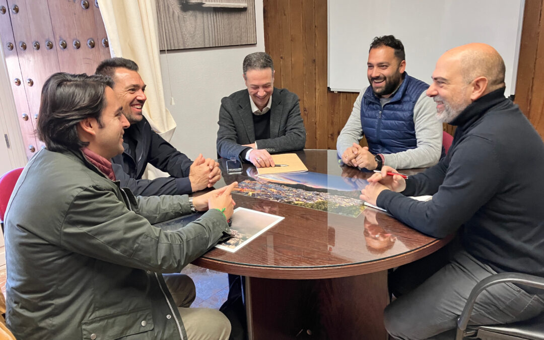 Diputación y Ayuntamiento de Arcos avanzan en la definición del proyecto de reurbanización de la barriada La Verbena