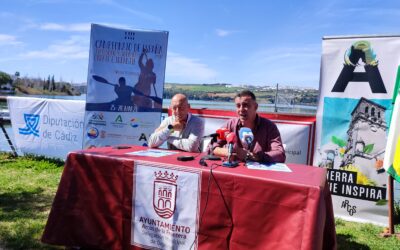 El lago de Arcos acoge este fin de semana a 1071 palistas que competirán en el Campeonato de España de Jóvenes Promesas de Piragüismo
