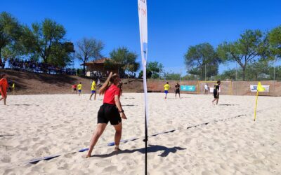 Un campo de fútbol playa en plena Sierra de Cádiz