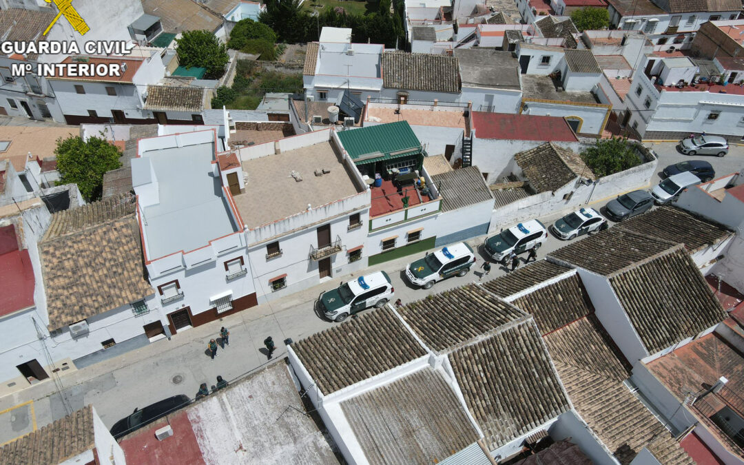 La Guardia Civil desarticula una organizacióncriminal dedicada al tráfico de drogas enBornos