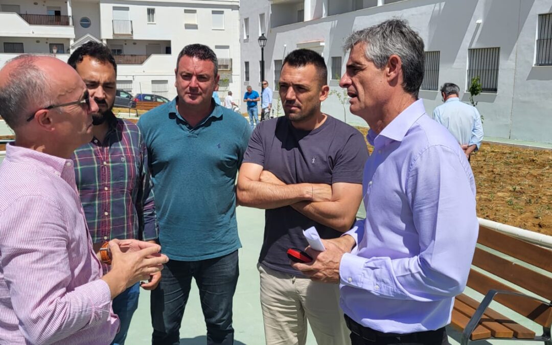 El portichuelo cuenta con dos nuevos parques infantiles