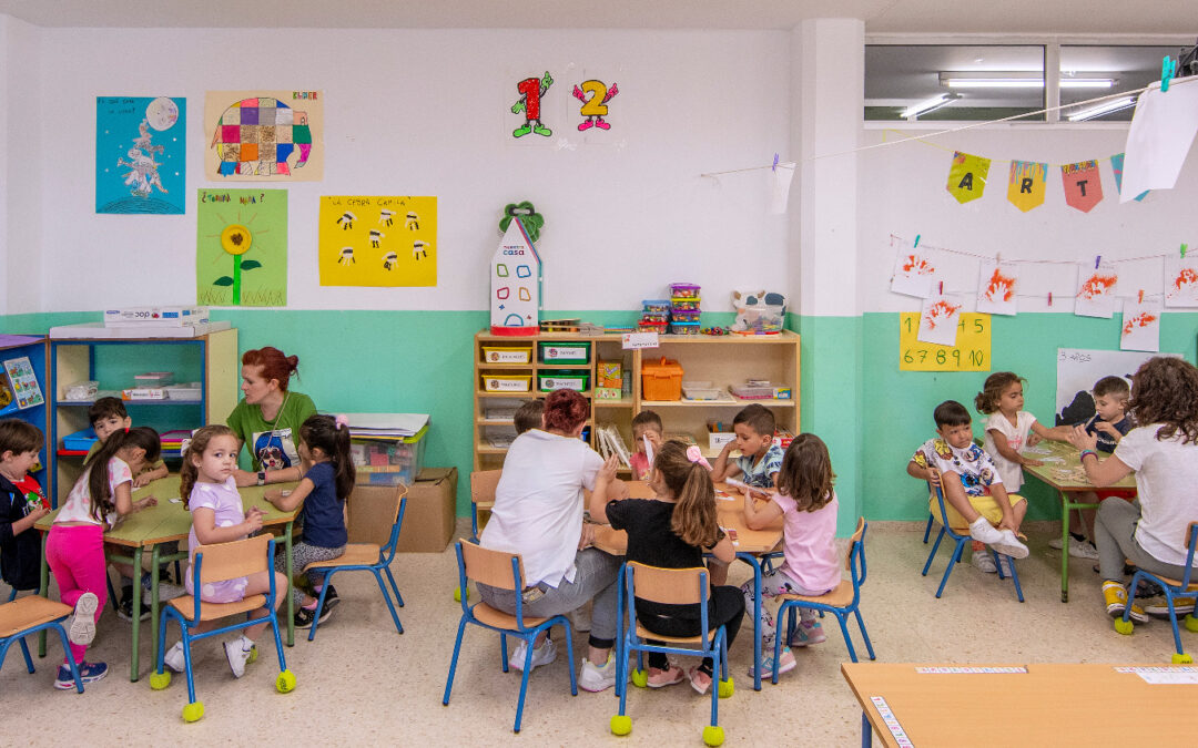 Abierto el plazo de matriculación de Infantil, Primaria y Educación Especia