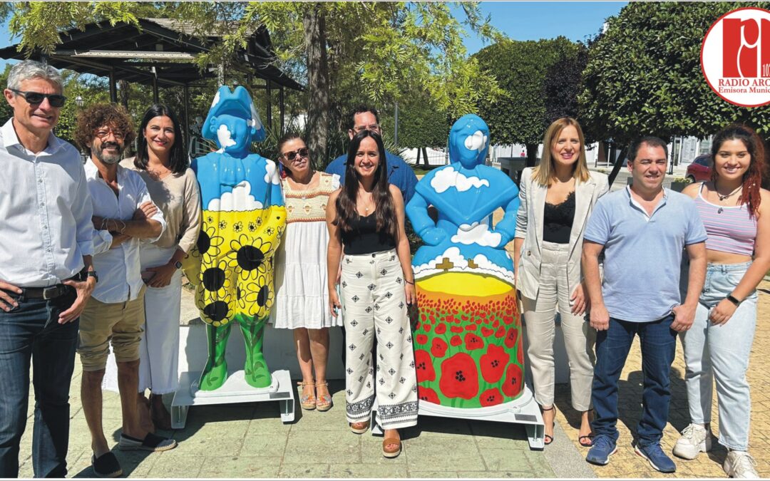 Se inauguran nuevas esculturas de La Molinera y El Corregidor en el Paseo Andalucía