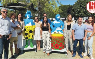 Se inauguran nuevas esculturas de La Molinera y El Corregidor en el Paseo Andalucía