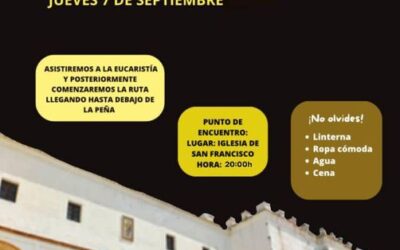 La Junta Juvenil de la Hdad. de las Tres Caídas de Arcos organiza la I Caminata Nocturna