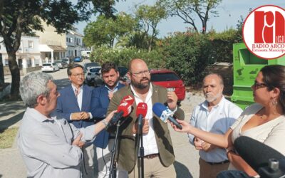 El alcalde de Arcos y Diputación buscan una solución para el tramo municipal de la carretera de Arcos a Gibalbín