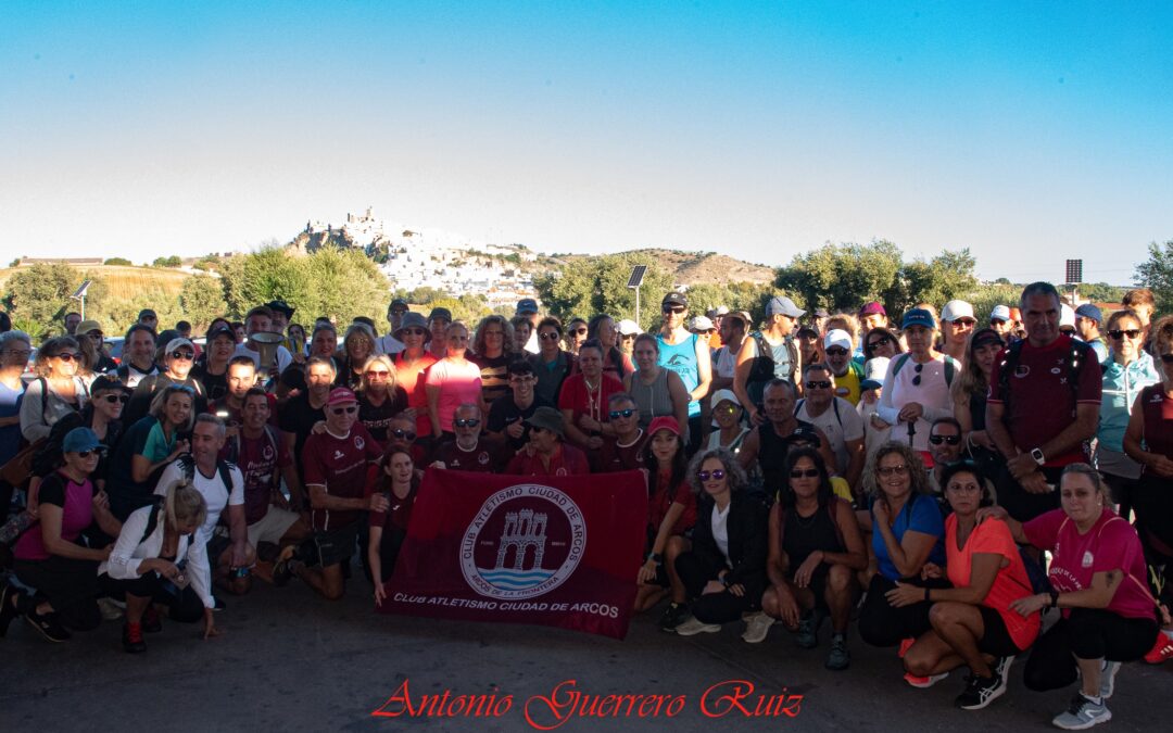 Exitosa ruta de senderismo organizada por el Club de Atletismo Ciudad de Arcos