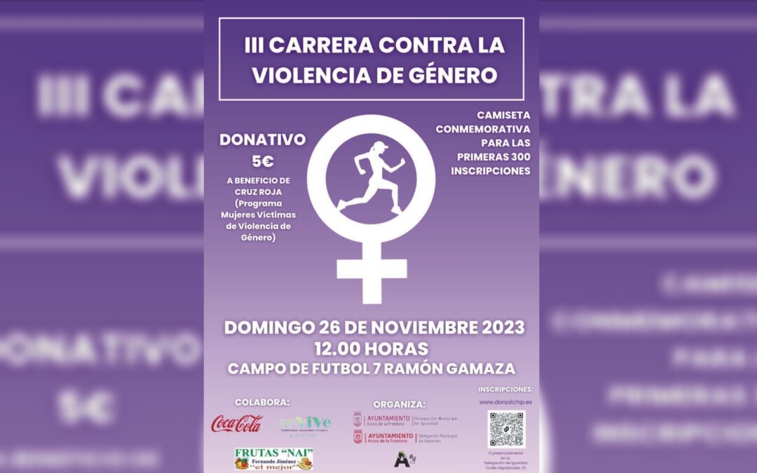 III Carrera Contra la Violencia de Género en Arcos