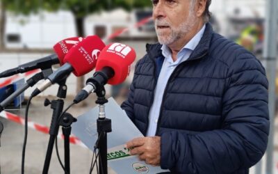 Infraestructuras detalla las mejoras que se está realizando en la plaza de la Caridad