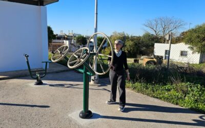 Puesto en marcha el nuevo parque biosaludable de la Vega de los Molinos