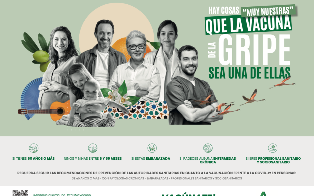 El SAS instala el próximo jueves un punto de vacunación sin cita contra gripe y Covid-19 para mayores de 65 años en el Centro de Día San Miguel de Arcos