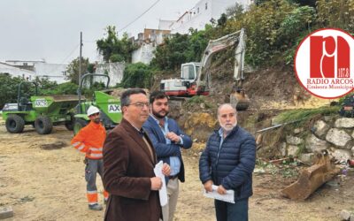 Se retoman las obras de los aparcamientos de Caños Verdes