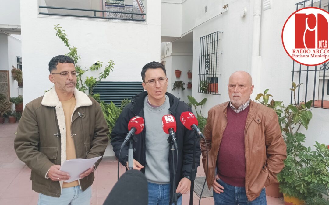 IU Arcos denuncia la situación del Barrio Bajo