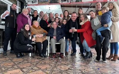 MANUEL PERDIGONES , GANADOR DE LA GRAN CESTA DE NAVIDAD  DE LA VENTA ‘EL PAN’