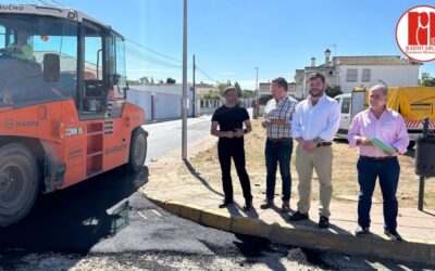 Se inicia en Arcos el proyecto de asfaltado de 20 calles