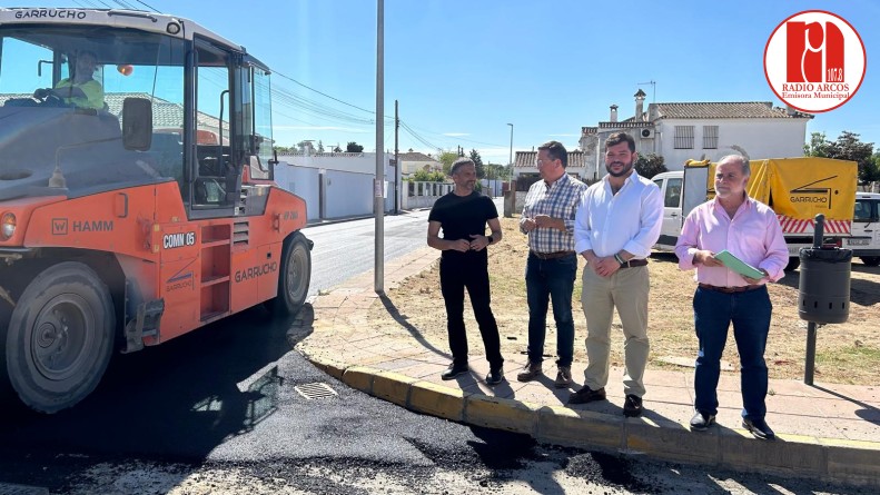 Se inicia en Arcos el proyecto de asfaltado de 20 calles