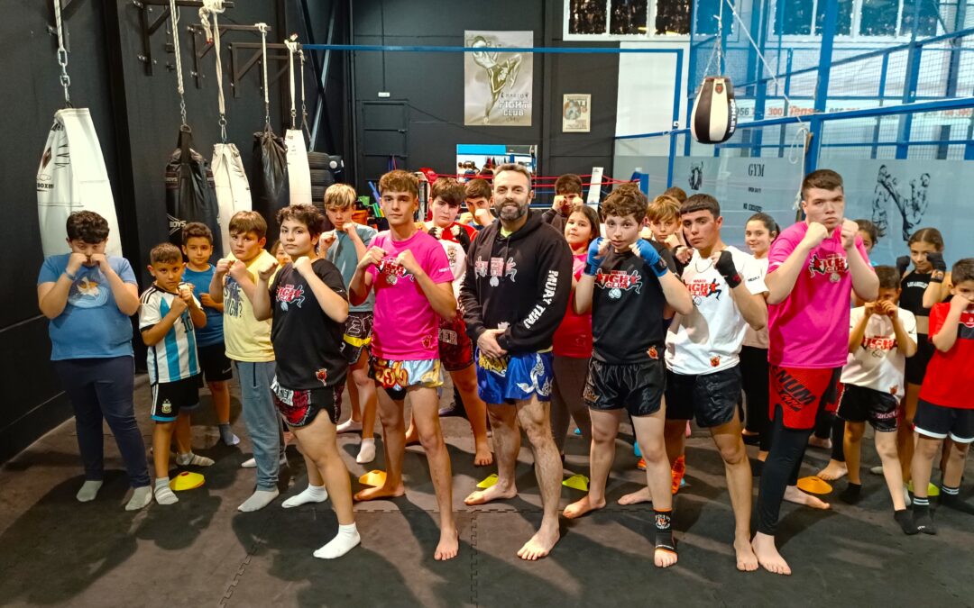 Gran botín de 6 medallas para el Marco Fight Club de Arcos en el Campeonato de Andalucía de Kickboxing
