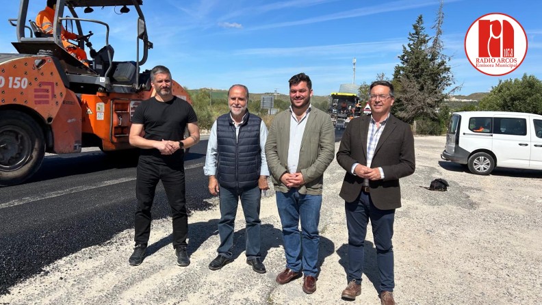 Avanza a buen ritmo el plan de asfaltado de calles en Arcos