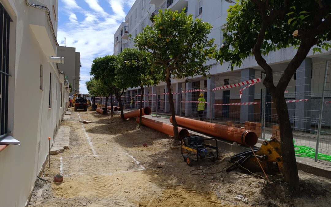 Comienzas las obras PFEA en la barriada de la Paz