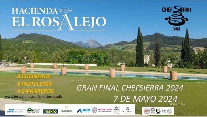El concurso gastronómico Chef Sierra de Cádiz se prepara para la final, el 7 de mayo