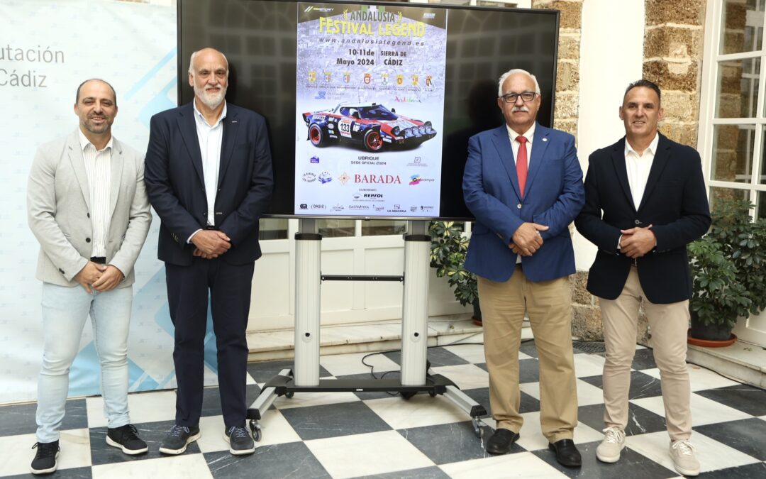 La Sierra de Cádiz se convierte en circuito para vehículos históricos del automovilismo con el Andalusia Festival Legend