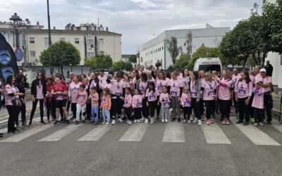Unas 200 mujeres corrieron contra la violencia de género