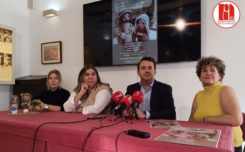 “Belén Artesanal”, organizada por el Club del Ganchillo, la exposición que ocupará hasta el 6 de enero el Palacio del Mayorazgo