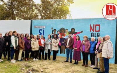 “Sí a la Igualdad, No a la Violencia de Género”, el lema del mural reivindicativo por el 25N en Jédula