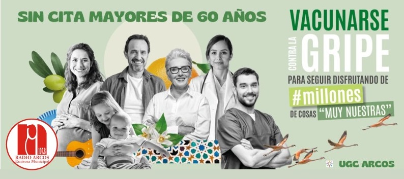 Este jueves se organiza una campaña de vacunación sin cita para mayores de 60 años