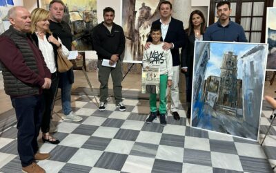 El pintor jerezano Juan Lucena Orellana gana el XXII Premio de Pintura Rápida “Francisco Prieto”