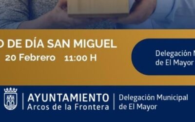 La Delegación del Mayor organiza una nueva charla en el Centro de Día de San Miguel
