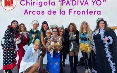 La chirigota callejera “Pa diva yo” pone voz a la mujer en el Carnaval de Arcos 2025