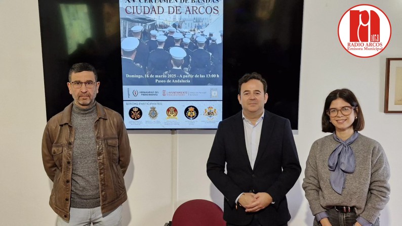 Cambio de ubicación del XV Certamen de Bandas “Ciudad de Arcos”
