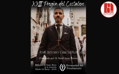 José Antonio García Pajuelo pregona el XXIII Pregón del Costalero en este 2025