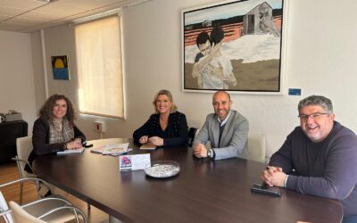 Diputación, Colegio de Farmacéuticos y Mancomunidad de la Sierra avanzan en el proyecto ‘Farmacia, Espacio Seguro’