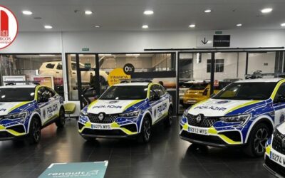 El Ayuntamiento de Arcos presenta cuatro nuevos coches para la Policía Local