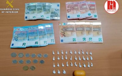 La Guardia Civil detiene en Puerto Serrano a un varón por tráfico de drogas