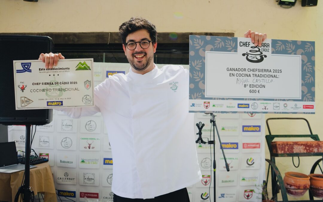Miguel Castillo gana el concurso Chef Sierra de Cádiz en su apuesta por cocina de tradición