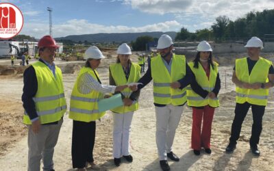 Las obras del campo de fútbol de El Santiscal  marchan a buen ritmo