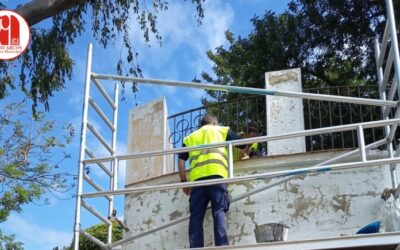 Continúan los trabajos de mejora en Arcos desde las áreas de Infraestructuras y Medioambiente