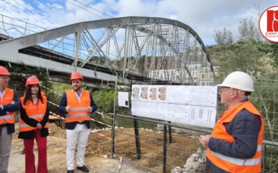 El Ayuntamiento ha comunicado el estado de las obras de de urgencia del Puente de San Miguel