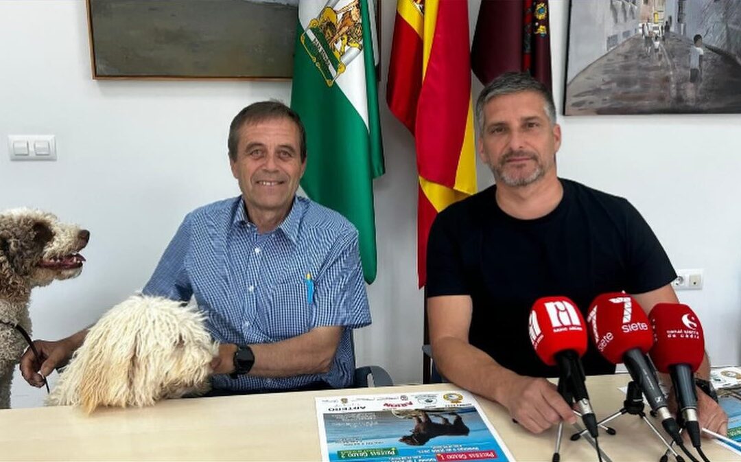 El perro de agua español, en acción este fin de semana en el Club Náutico de Arcos
