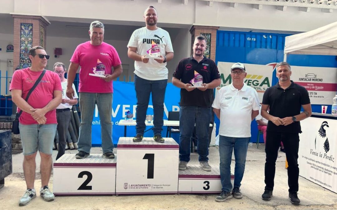 Fco. Javier Mena Fabero (“Pisco”), el más rápido del Slalom de Arcos