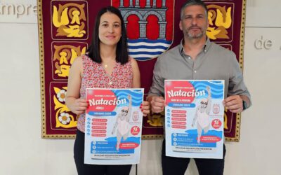 Los cursos de natación darán comienzo el lunes 16 de junio, tanto en Arcos como en Jédula