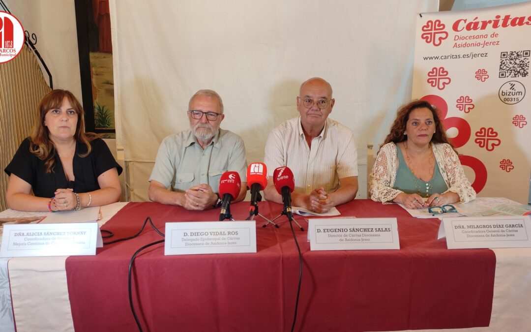Cáritas acompañó en 2024 a 1.389 personas en la zona de la  Sierra de la Diócesis y ofreció respuesta a 1.446 peticiones de ayuda