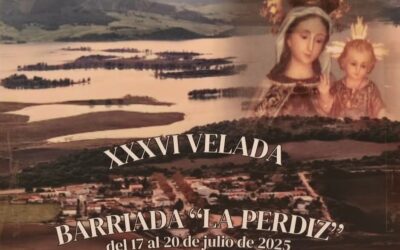 La Perdiz celebrará este fin de semana su 36ª Velada en honor a Nuestra Señora del Carmen